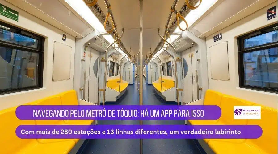 Navegando pelo Metrô de Tóquio: Há um App para Isso!