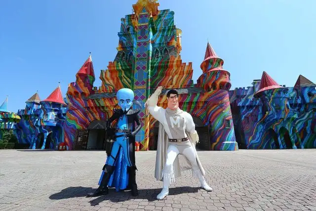 Megamente show no Beto Carrero World